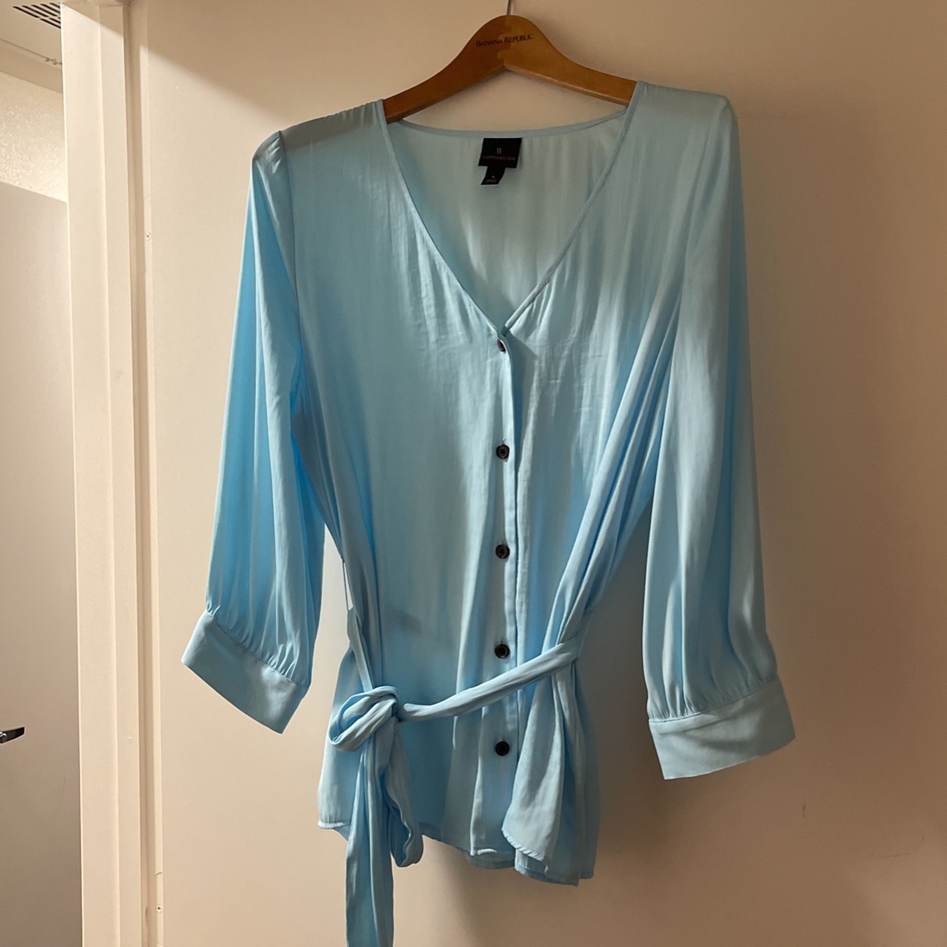 New Women’s Blouse Light Blue 