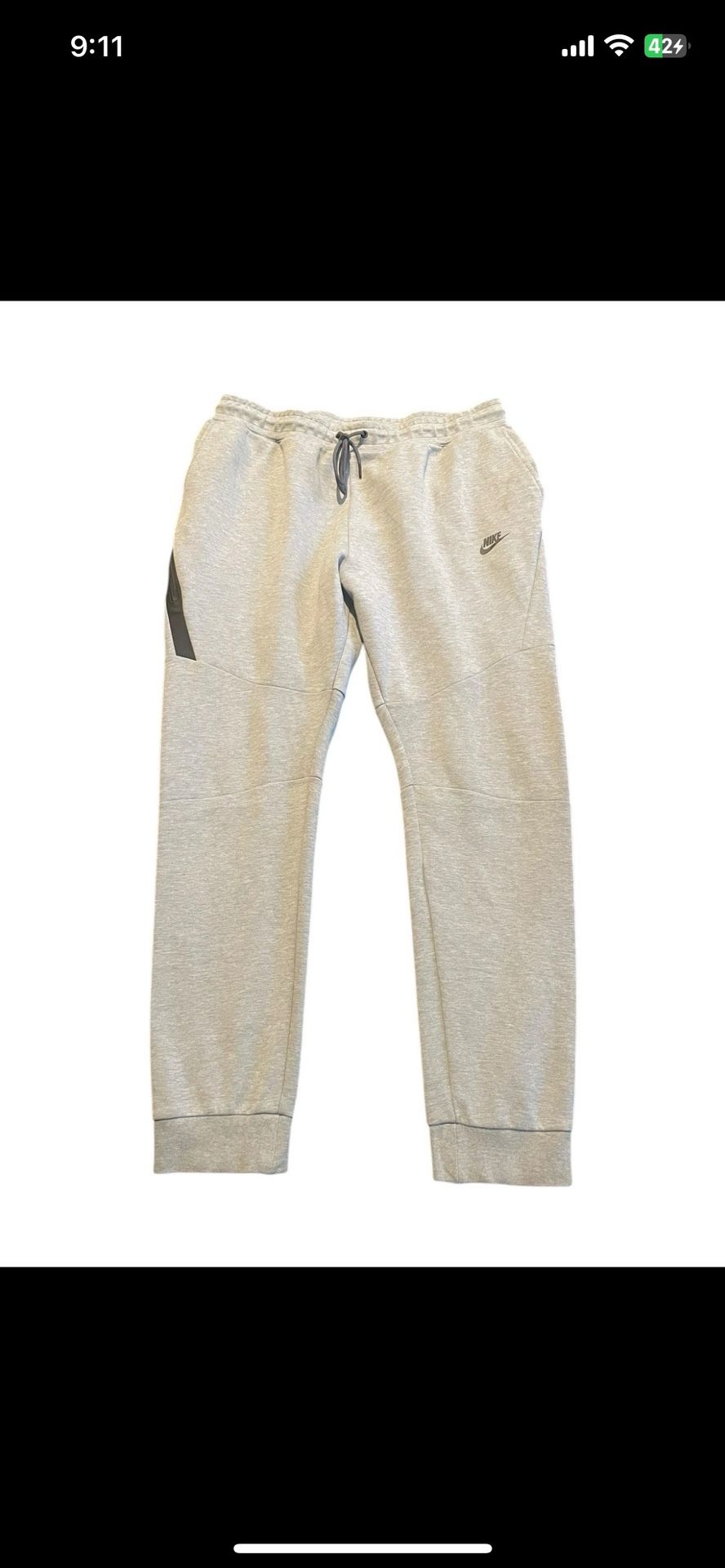 Nike Tech Fleece Mens 2XL Grey Joggers