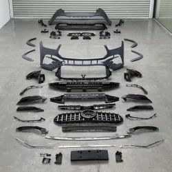 Mercedes Benz GLE AMG Body kit Bumpers grille conversion to AMG gle 53 for GLE 350 (contact info removed)-2025