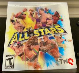 Nintendo 3DS WWE All Stars 3D insert