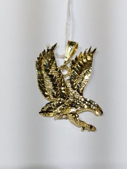 14k Eagle Charm 