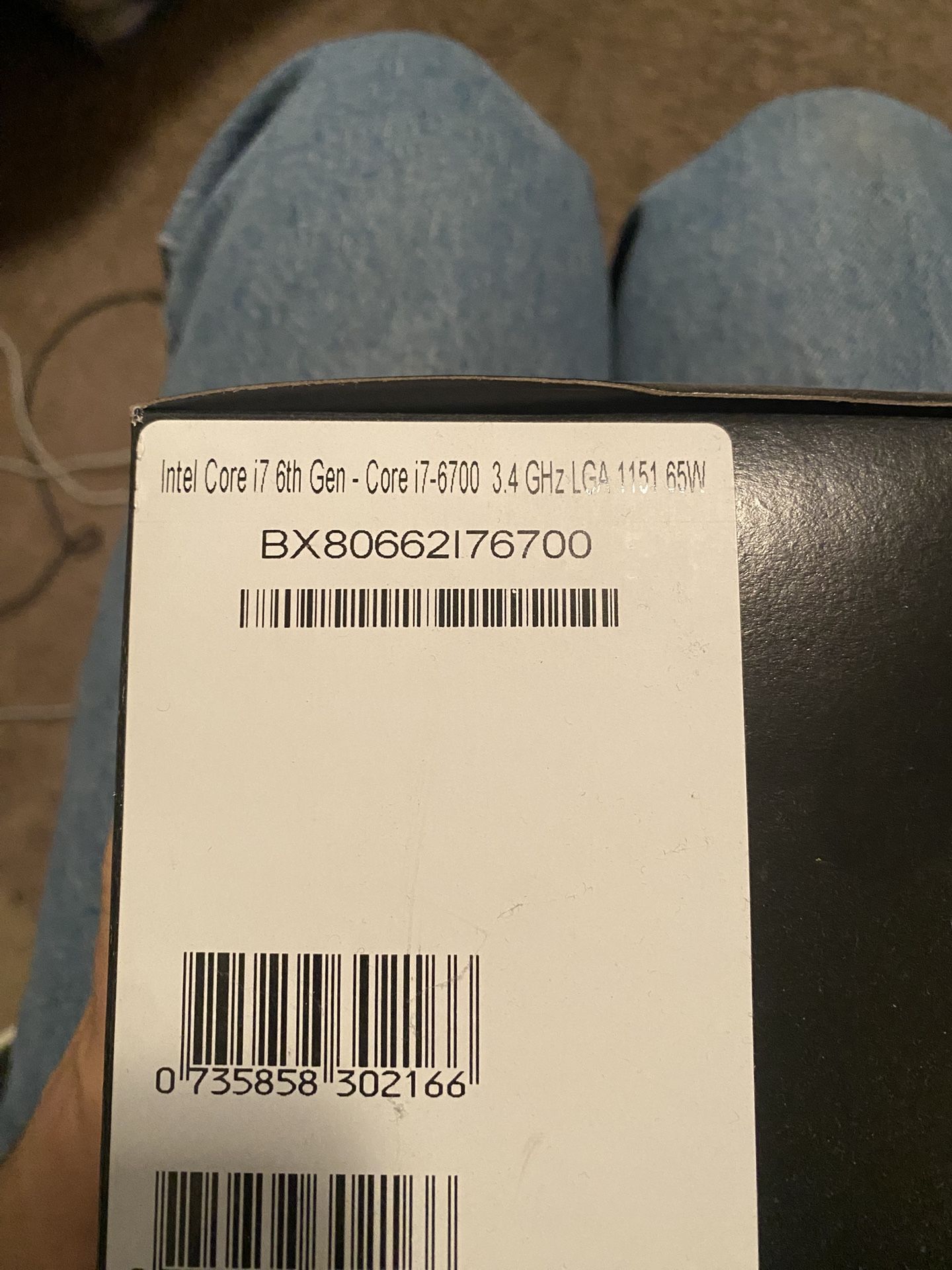 Intel Core I7-6700 Processor Brand New Never Taken Out Of The Packaging