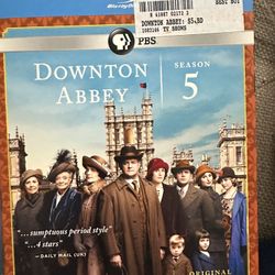 Downton Abbey PBS Season 5 Blu Ray