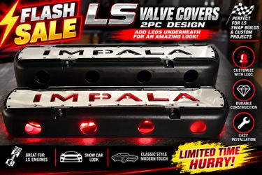 Impala LS Valve Covers 2-Piece Set