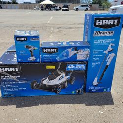 Hart Electric Battery Powered Tool Combo