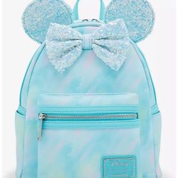 Loungefly Sequin Seafoam Minnie Bag BNWT