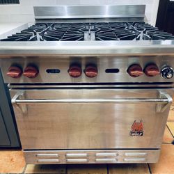 Vintage Commercial Wolf Stove