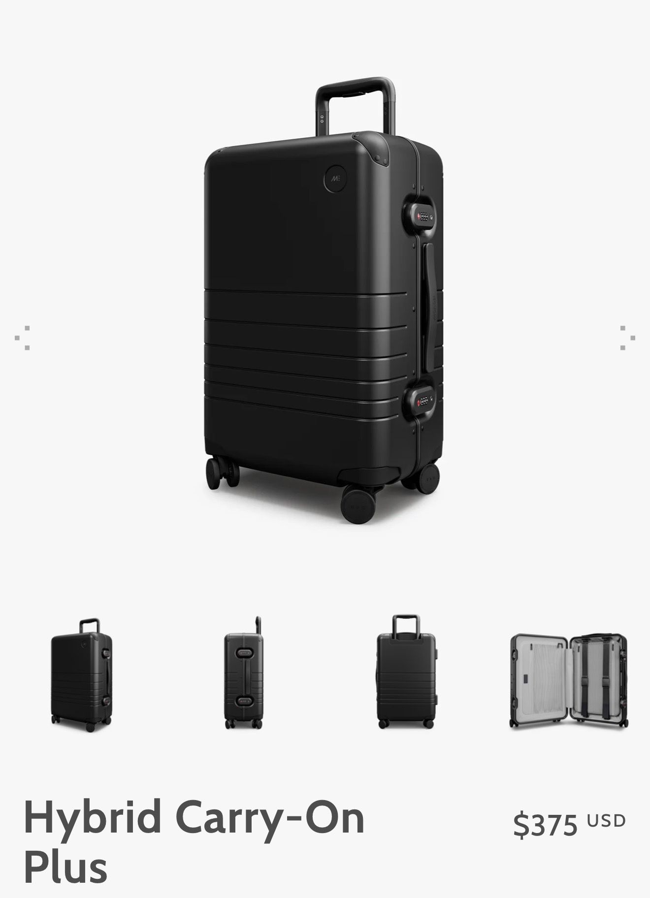 Monos Hybrid Carry-On Plus