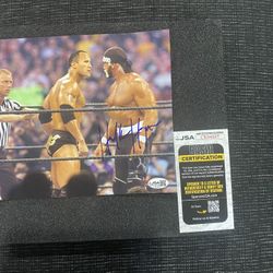 Hulk Hogan Signed 8x10 Photo With JSA COA
