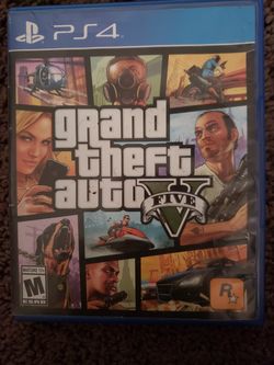 Grand theft auto 5 for ps4