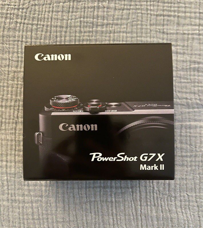 Canon PowerShot G7 X Mark II Camera 