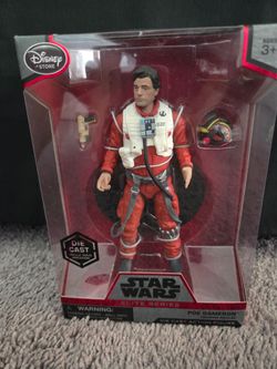 New Star Wars Elite Series Poe Dameron Die Cast Figutr