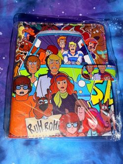 Scooby Doo A5 6 Ring Binder New