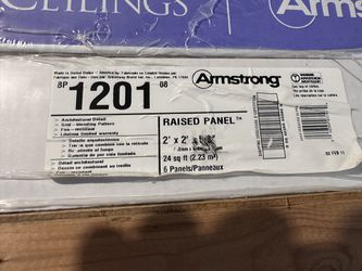 Armstrong Raised Panel Ceiling Tiles