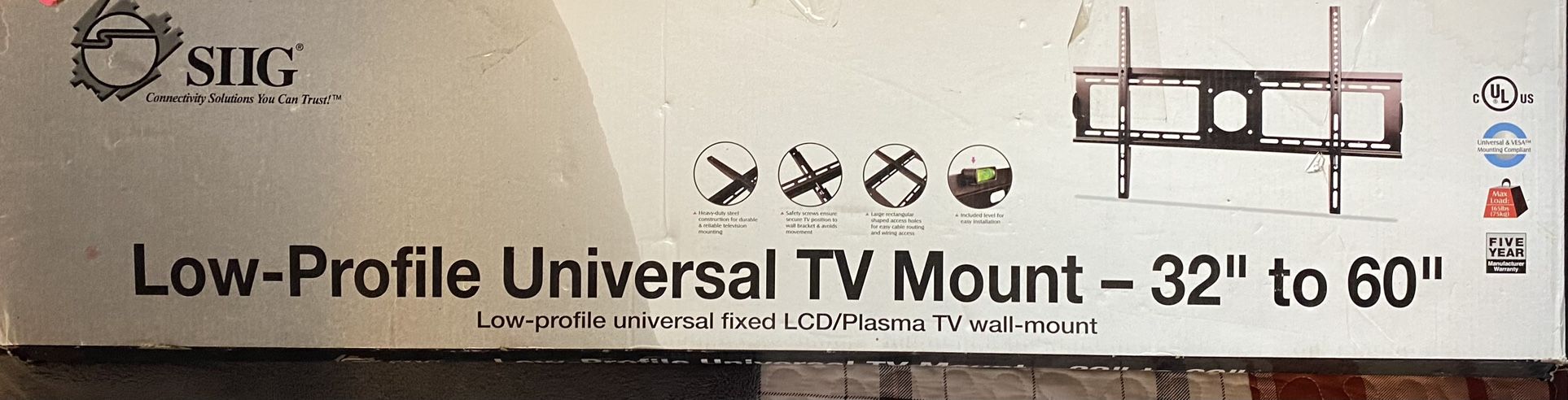 Universal TV Mount 32”-60”