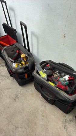Miscellaneous Tools And Bags Come Check It Out Garage Sale Type Sale