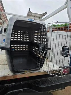 Large pet carrier kennel crate