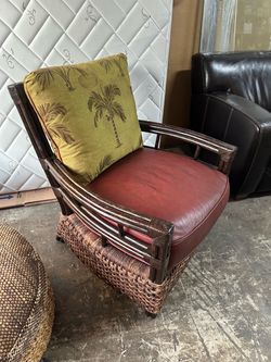 Pier 1 Rattan Arm Chair