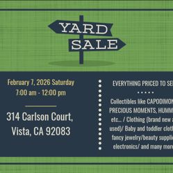 Estate/Garage sale 2/7/26