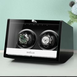 Elegant Compact Double Watch Winders