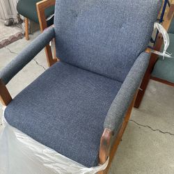 2 Blue 2 Green 2 Pink Chairs 