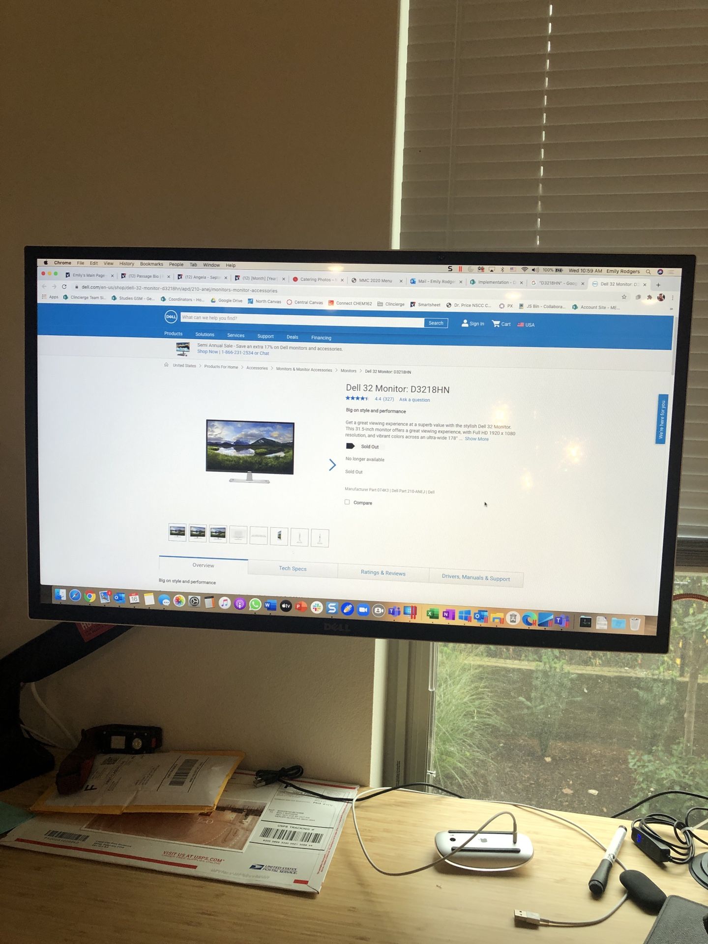 Dell 32” Monitor D3218HN for Sale in Seattle, WA - OfferUp