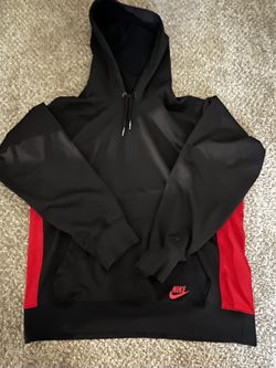 Nike red hoodie