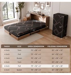 Foam mattress size full 6”  new in box