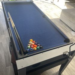 Small Pool Table 