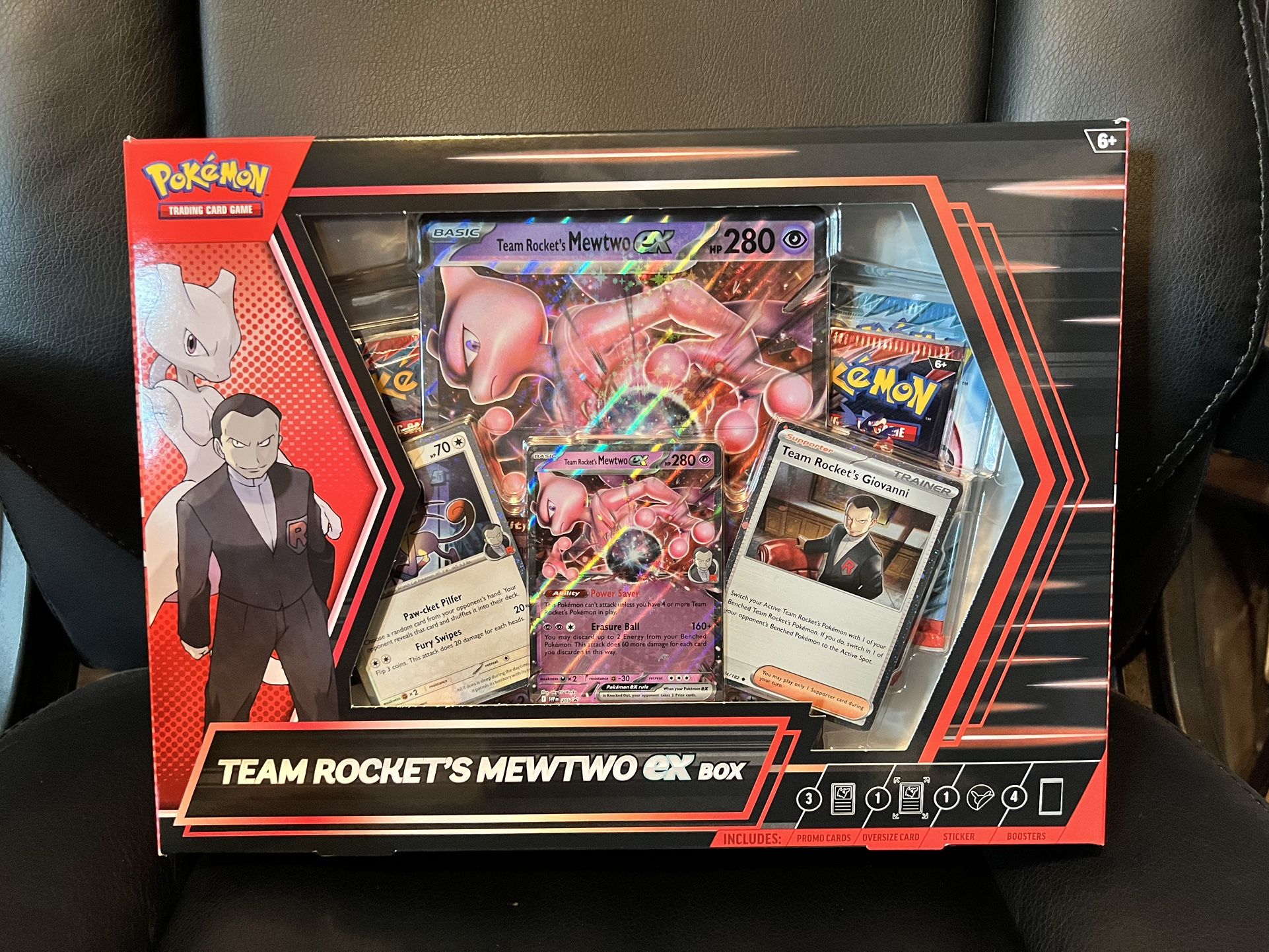 Team Rockets Mewtwo Ex Box