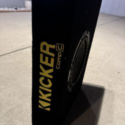 Kicker Comp Box 10” Slim 