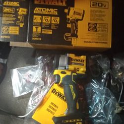DeWalt 20V Max  Brushless 1/2 Impact Atomic Compact Series, New In Box.