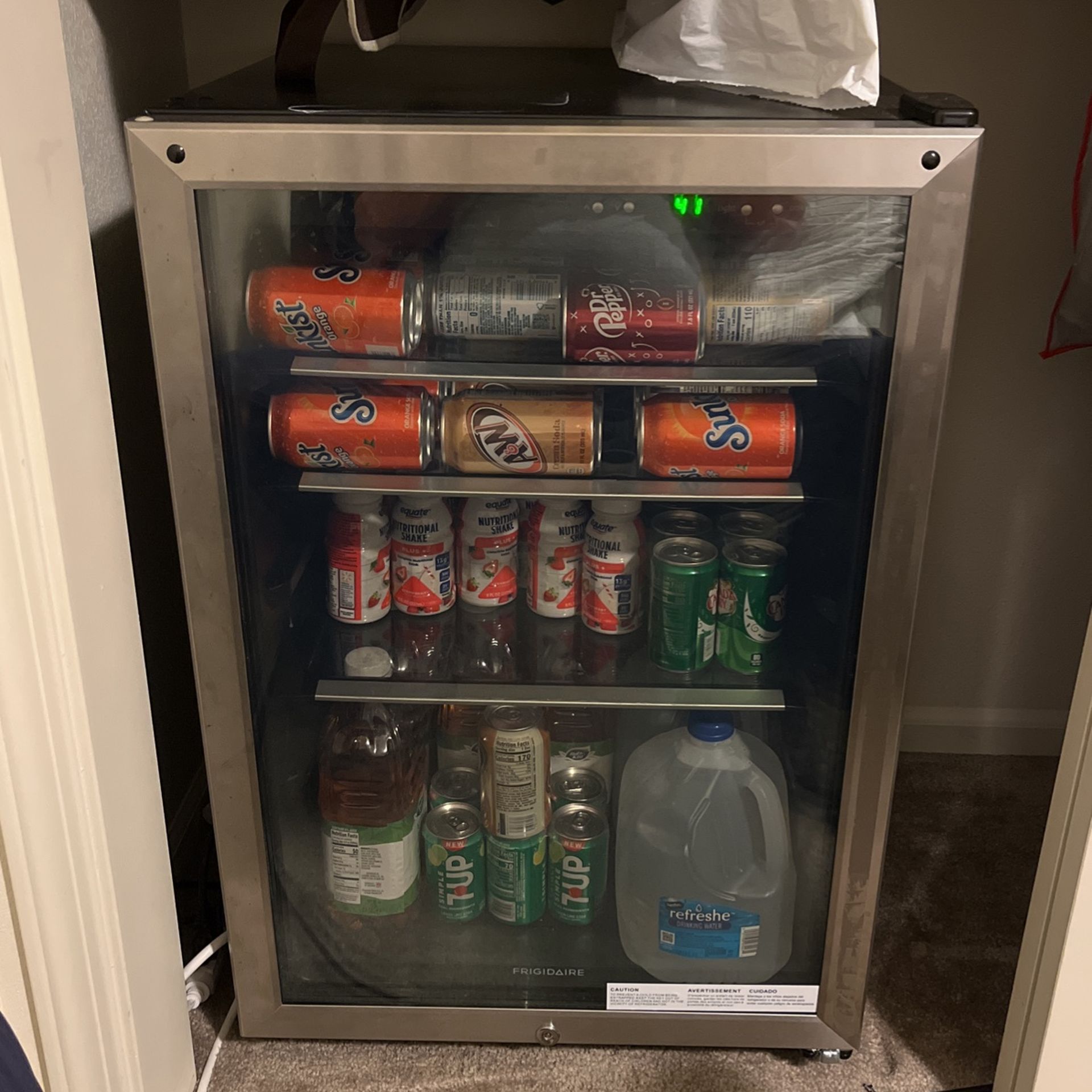 Beverage Cooler Refrigerator 