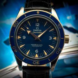 Omega Seamaster 300 Master Co-axial Blue Dial Box&papers Ref 233.62.41.21.03.00
