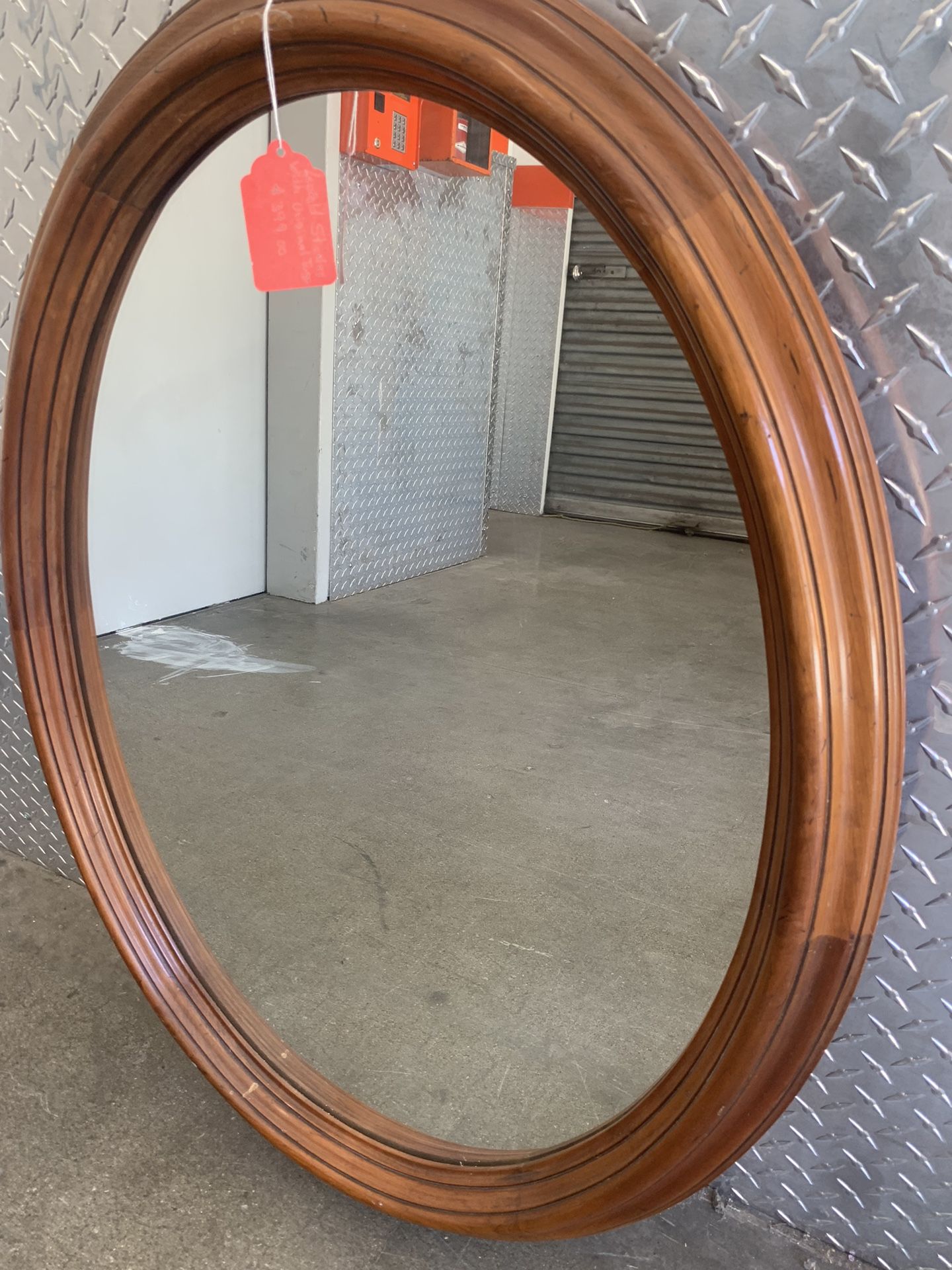 MCM Leopold Stickley. Cherry Valley Round Mirror