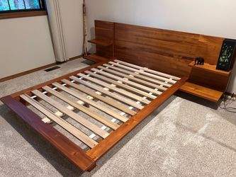 CB2 full bed frame