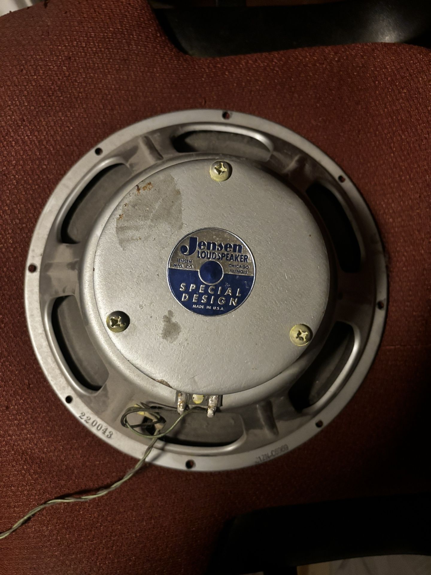 Vintage 12’ Jensen Loudspeaker Special Edition