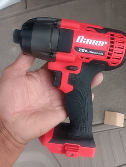 Bauer 20v Impact Drill Tool Only