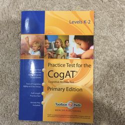 K-2 Cogat Practice Test (Unmarked)