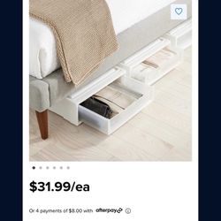 Under The Bed Drawers I Have 2