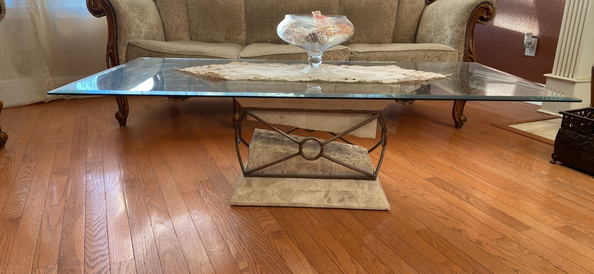 Coffee Table, Glass Top
