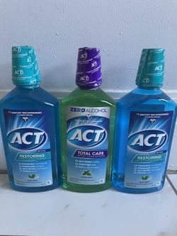Act Mouthwash 3x 33.8oz