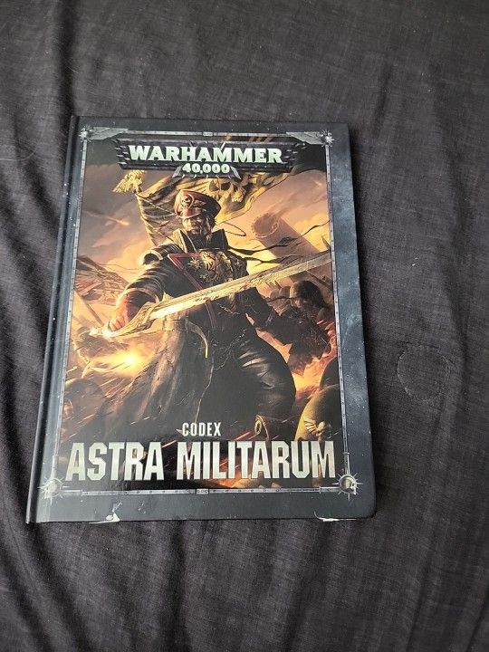 Games Workshop Warhammer 40k Codex ASTRA Militarum 2017 Edition