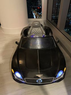 Bentley Electric Car Black 12V