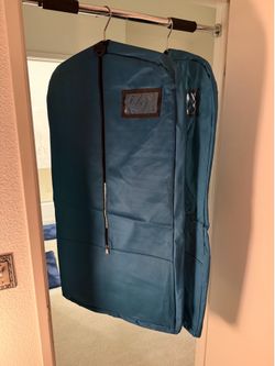 (2) NEW Extra Durable Dark Green Garment Bags