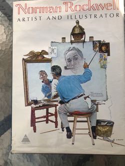 Norman Rockwell hardcover book