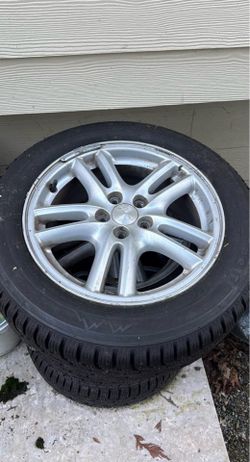 Winter tires and rims