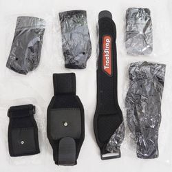 Lot of TrackBelt + TrackStraps for Vive Tracker, for arms, used see pics