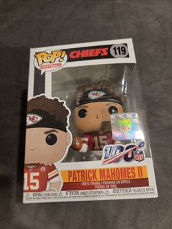 PATRICK MAHOMES II Funko POP! NFL #119 Kansas City Chiefs NFL Vinyl Figure