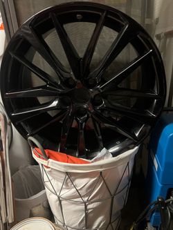 Toyota Camry Powder Coated Black 19”  Toyota Stock Rim